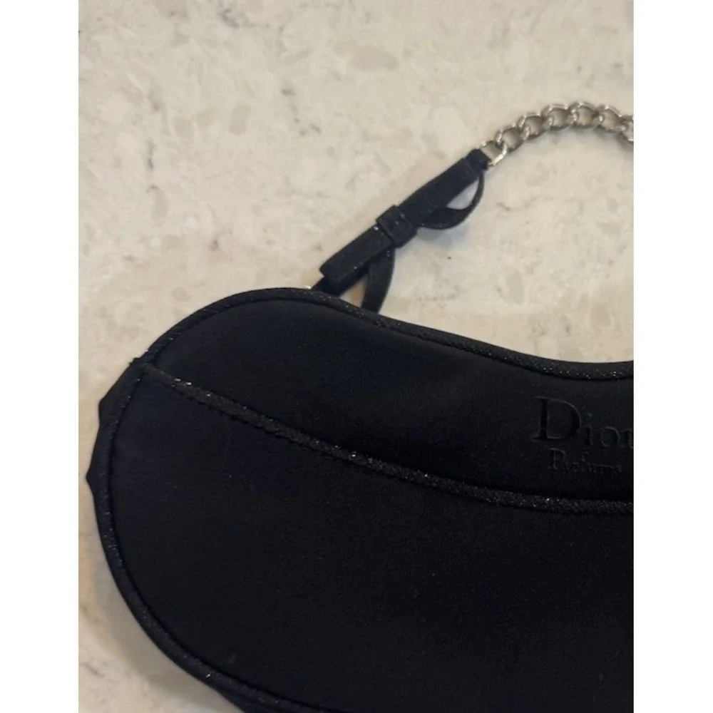 Vintage Y2K Dior Parfum Perfume Cosmetic Promo Bag Handbag Purse Clutch Chain